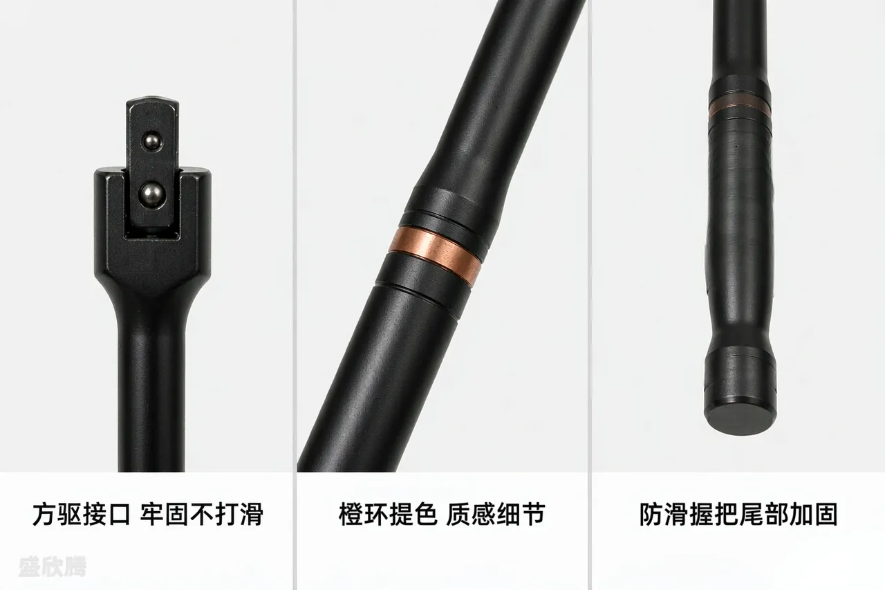 F杆三件套 电泳款 SXT-F3DY